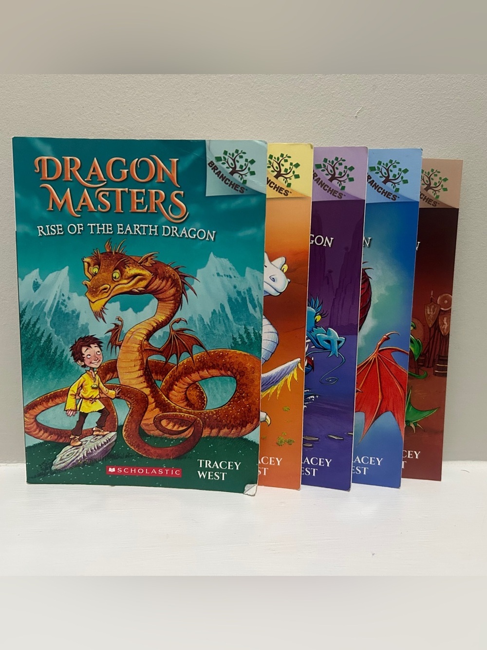 ⚡️2 for $38 Dragon Masters Book Series Set 1-5 By Tracey West